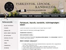 Tablet Screenshot of pellerko.hu